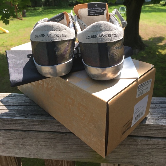 Golden Goose Superstar Camouflage/Coffee sz 37 NIB - Picture 6 of 13